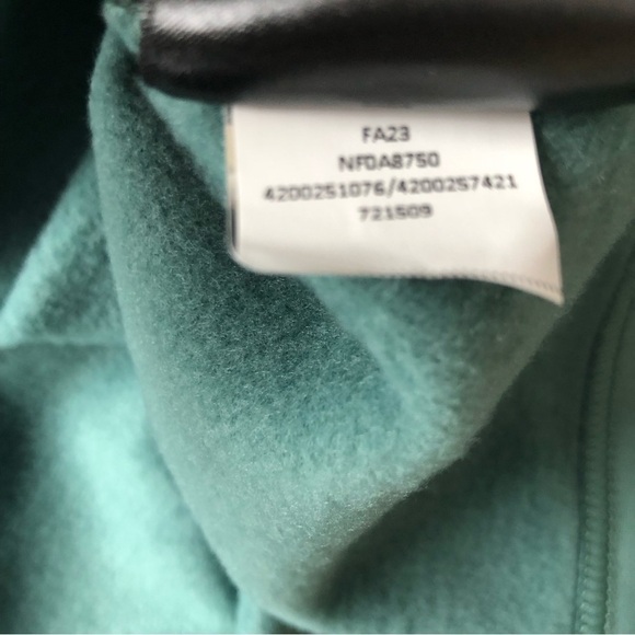 The North Face Horizon Performance Crop Hoodie Sage Green Size XL - Picture 4 of 11